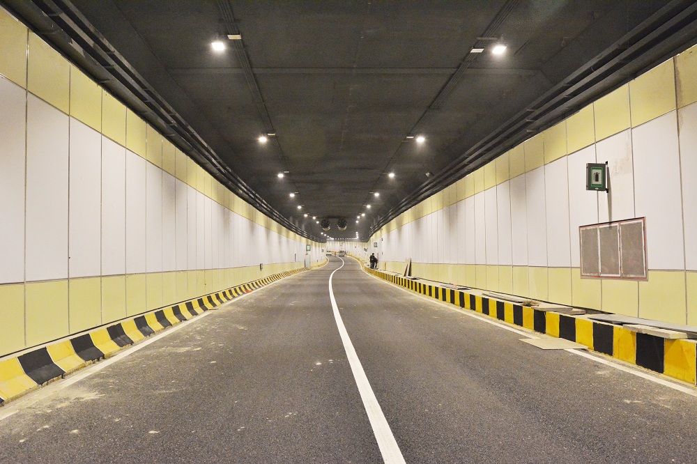 金强ETT板助力福州湖东路隧道春节前通车！