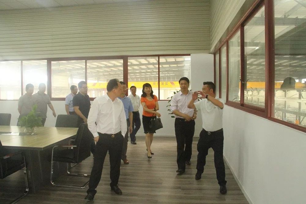 省科技厅游建胜副厅长一行莅临金强 开展龙头企业调研工作