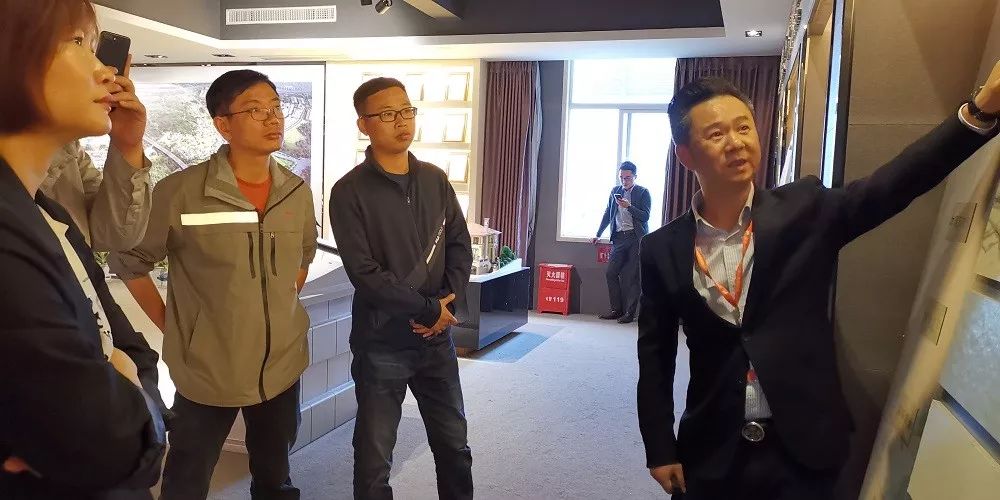 万科集团福州区域高管一行莅临金强装配建筑产业园参观考察