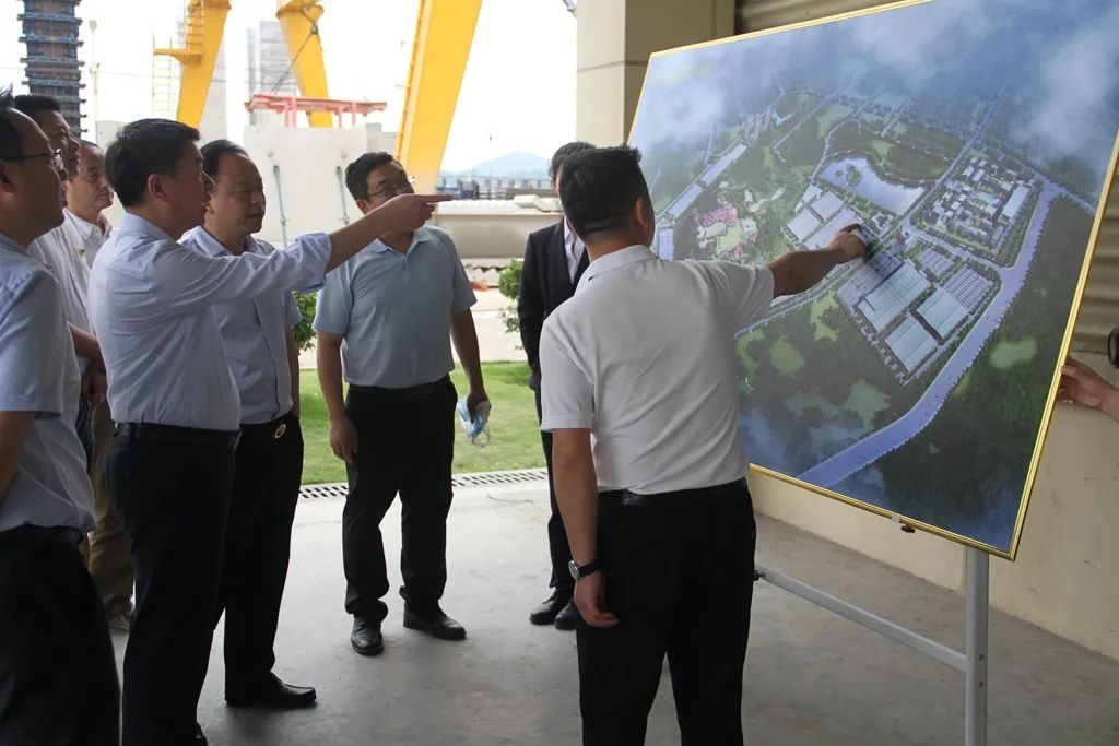 区委领导何杰民一行莅临金强调研考察