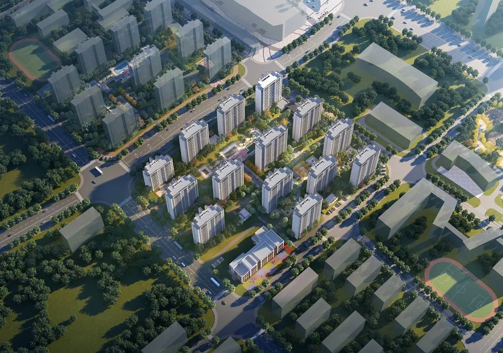 福州骏耀商业广场、玖序公馆项目大力建设中，金强PC完成初次供货！