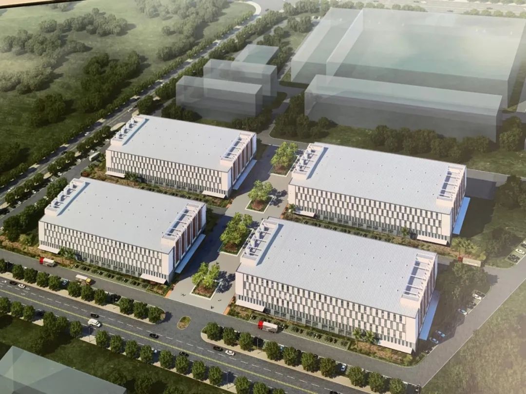 第三代半导体数字产业园项目（一期）钢结构工程首吊顺利完成！