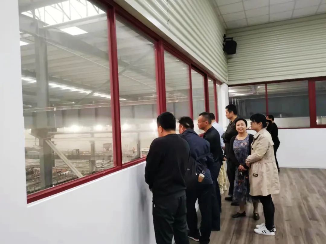 福建省墙材办一行莅临金强建材调研参观