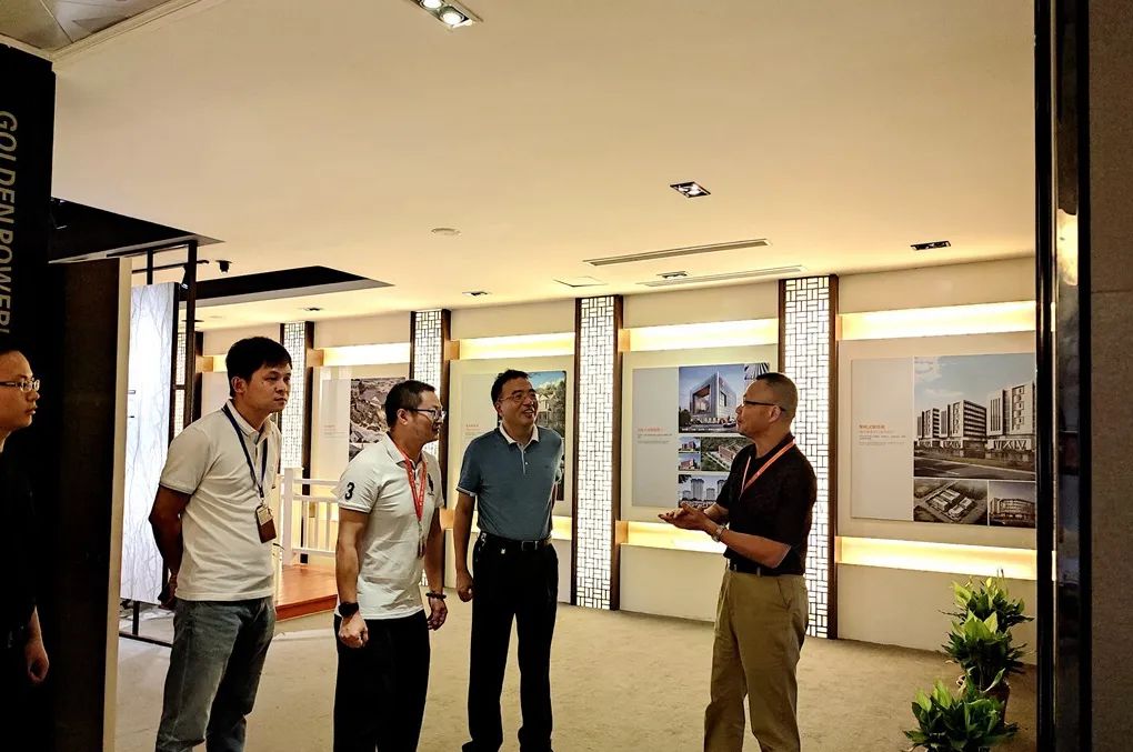 长乐区市场监督管理局局长林斌星一行莅临金强建材调研检查