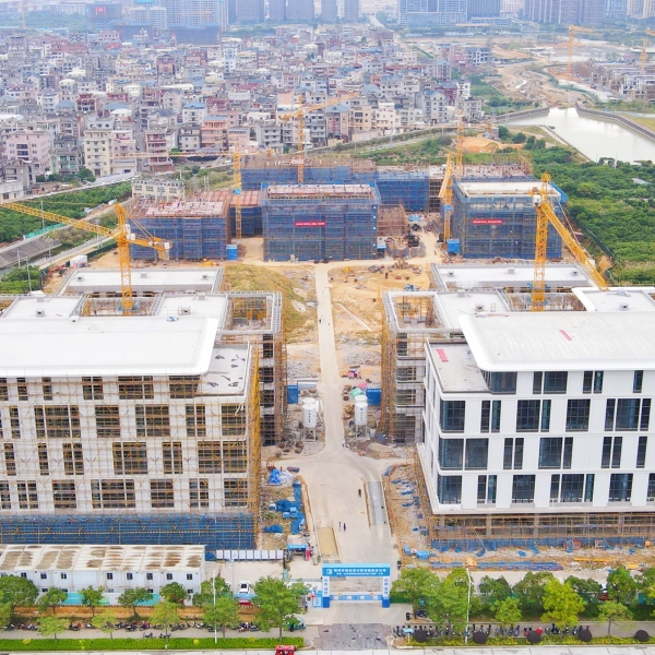 再传捷报，金强科创公园又有4栋楼完成主体结构封顶！