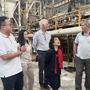 澳洲客户一行来访金强绿色人居产业园考察调研