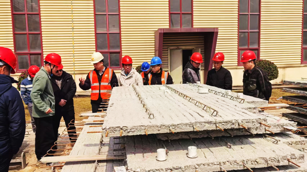 福州市仓山区黄山片区城中村改造项目组来访金强考察