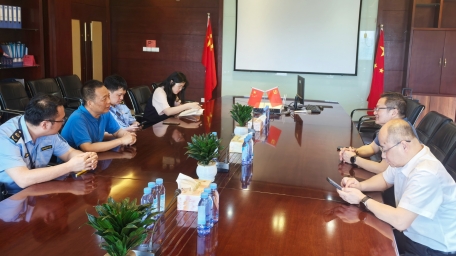 长乐区市场监督管理局一行莅临金强绿色人居产业园调研考察