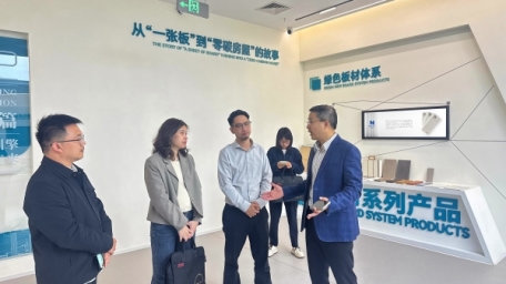 福州市社会工作部领导一行调研金强房屋公园楼宇党建前期筹划工作